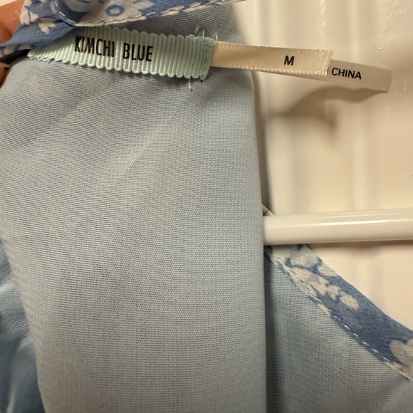 Kimchi Blue Urban Outfitters Sheer floral Fairy Cottagecore Boho Dress Medium - Picture 7 of 11